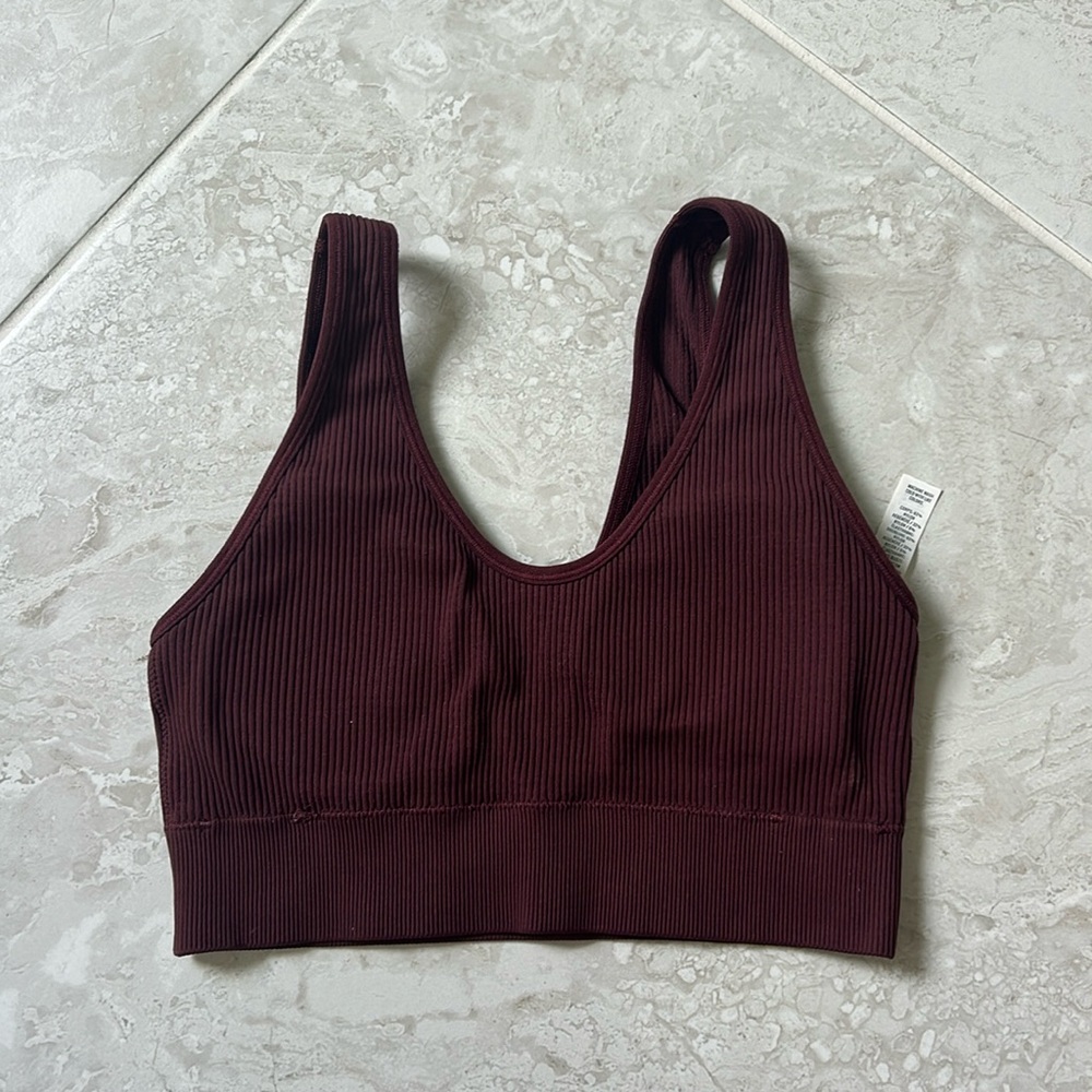 Aerie Ribbed Sports Bra